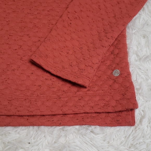 Apana Quilted cowlneck pullover NWOT - Picture 3 of 11